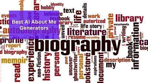 about me generator.